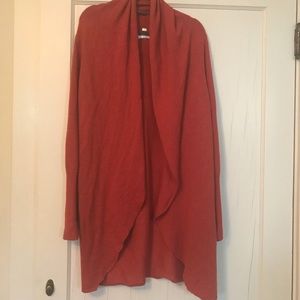 Leith cardigan rust colored